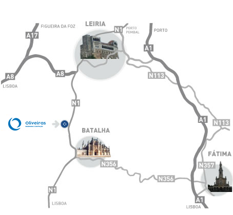localizacao oliveiras