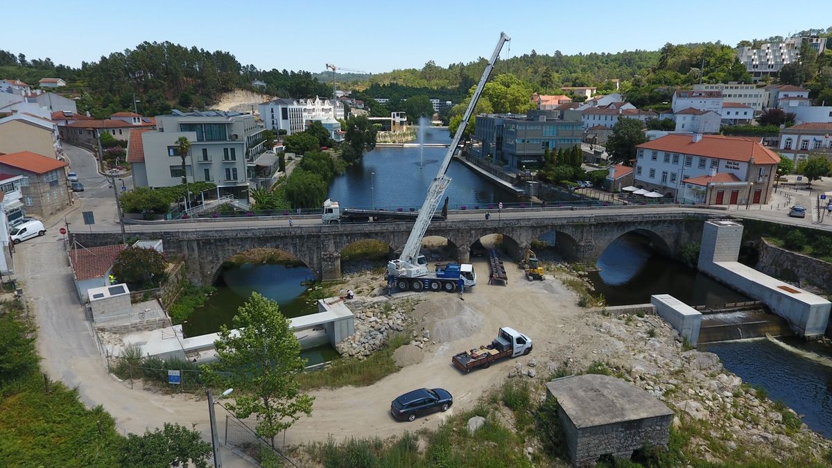 Concluída a construção de Açude em S. Pedro do Sul